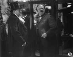 Kurt Gerron and Emil Jannings in The Blue Angel (1930)