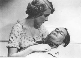 James Ellison and Muriel Evans in Three on the Trail (1936)