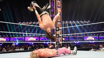 Mansoor Al-Shehail and Nic Nemeth in WWE Super Show-Down (2020)