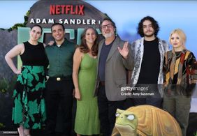 Robert Marianetti and family at the Leo Premiere in Westwood
