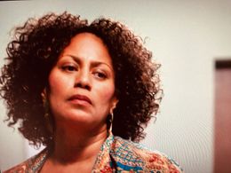 Andrea Davis as Shauna Harris in Hudson & Rex (2019).