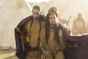 Tatanka Means and Elizabeth Frances in The Son (2017)