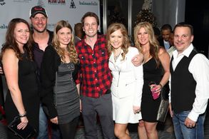 Levi Ashlyn, Tyler Ritter, Charleene Closshey at the Balsam Falls Premire