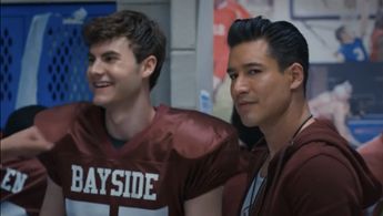 Still of Mario Lopez and Christian Weissmann in Saved By The Bell