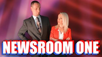 Ryan Seamy in Newsroom One (2015)