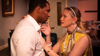 Vincent Washington in the play Guess Who’s ComingTo Dinner