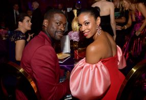 Sterling K. Brown and Susan Kelechi Watson at an event for The 71st Primetime Emmy Awards (2019)