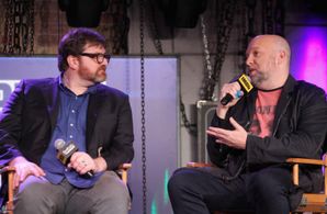 Zak Penn and Ernest Cline at an event for Ready Player One LIVE at SXSW (2018)