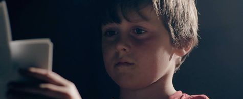 Still from Autumn in Alaska music video, Footsteps.