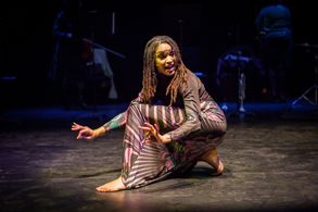 Kerri McLean in Mandela Tales at London's Southbank Centre