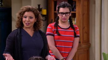Justina Machado and Isabella Gomez in One Day at a Time (2017)