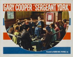 Gary Cooper, June Lockhart, Sonny Bupp, Jane Isbell, Sammy McKim, Dickie Moore, and Mickey Rentschler in Sergeant York (