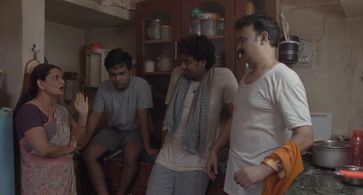 Jameel Khan, Geetanjali Kulkarni, Harsh Mayar, and Vaibhav Raj Gupta in Gullak (2019)