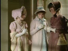 Sabina Franklyn, Elizabeth Garvie, and Natalie Ogle in Pride and Prejudice (1980)