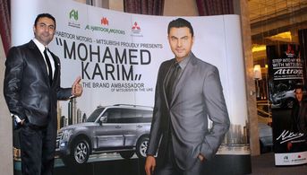 MOHAMED KARIM,Brand Ambassador for MITSUBISHI UAE