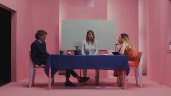 Marianne Fortier, Coeur de pirate, and Aliocha Schneider in Coeur de pirate: Undone (2017)