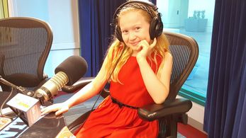 Abigail at Radio Disney
