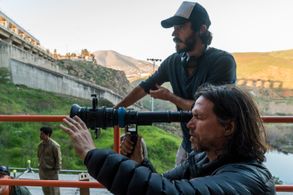 Christopher LaVasseur and Alex Garcia Lopez in Fear the Walking Dead (2015)