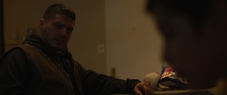 Adrian Nicholas and Diondre Deshon Roy in The Pride (2022)