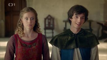 Denis Safarík and Anna Kaderávková in A Wizard Called Rye (2018)