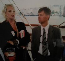 Abord 'Statsraad Lehmkuhl' with my brilliant Director Christian Wikander, in Bergen, Norway