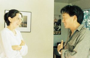 Daniel Yoon and Jennifer Welch in Post Concussion