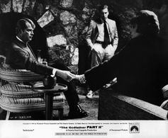 Al Pacino, Troy Donahue, and Talia Shire in The Godfather Part II (1974)