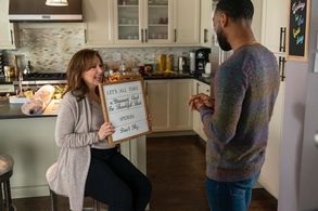 Philemon Chambers and Kathy Najimy in Single All The Way