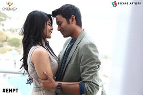 Dhanush and Megha Akash in Enai Noki Paayum Thota (2019)