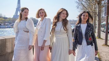 Barbara Sloesen, Holly Mae Brood, Sanne Langelaar, and Anna Keuning in Life as It Should Be 2 (2023)