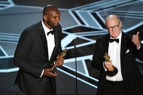 Glen Keane and Kobe Bryant at an event for The Oscars (2018)
