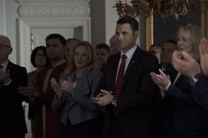 Virginia Madsen and Adan Canto in Designated Survivor (2016)