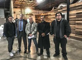 Dylan Pierce, Giovanni Silva, John Maciag, Faustino Deblas, and Joe Perez in Be Someone (2023)