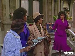 Marla Gibbs, Alaina Reed-Hall, Jackée Harry, and Helen Martin in 227 (1985)