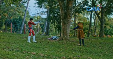Miguel Tanfelix and Martin Del Rosario in Voltes V: Legacy (2023)
