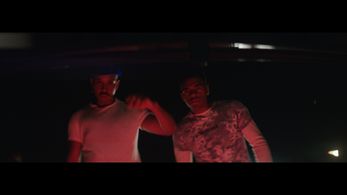 Still of Grant Hall and Cameron J. Ross in Triggerman