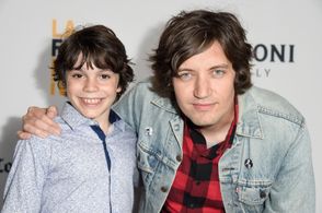 Jackson Stewart and Jentzen Ramirez at an event for Beyond the Gates (2016)