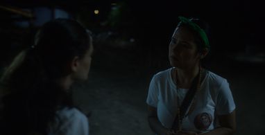 Patricia Olvera and Lili Gorett in Caminante, Caminante: La Leyenda del Huay Chivo