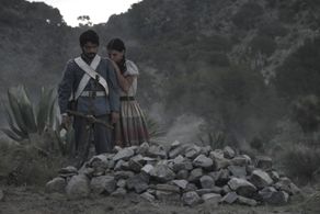 Liz Gallardo and Christian Vazquez in Cinco de Mayo, La Batalla (2013)