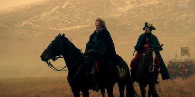 Jason Clarke and Adam El Hagar in Catherine The Great