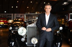 Photo-shoot for EGO magazine at the Hellenic Motor Museum