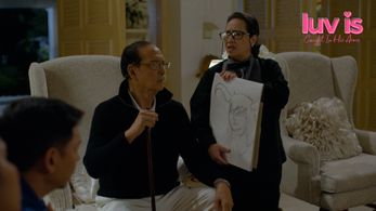 Debraliz and Ariel Ureta in Luv Is: Caught in His Arms (2023)