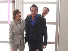 Geri Jewell, David Zimmerman, and Michael Vaccaro in Child of the '70s (2012)