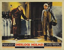 Clive Brook and Ernest Torrence in Sherlock Holmes (1932)
