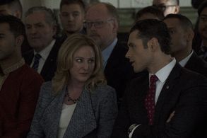 Virginia Madsen and Adan Canto in Designated Survivor (2016)