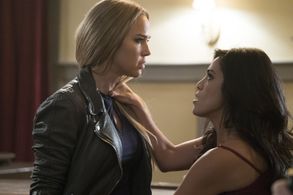 Arielle Kebbel and Odelya Halevi in Midnight, Texas (2017)