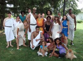 Midsummer Night's Dream cast from the performance in Tivoli, NY 2010