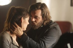 Abby Miller and Gethin Anthony in Aquarius (2015)