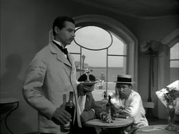 Yuriy Medvedev and Radner Muratov in The Lady with the Dog (1960)