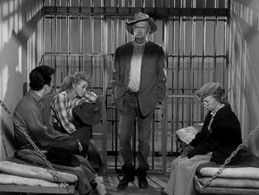 Buddy Ebsen, Max Baer Jr., Donna Douglas, and Irene Ryan in The Beverly Hillbillies (1962)